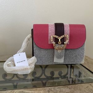 Coach Gemma Crossbody In Colorblock With Butterfly Buckle